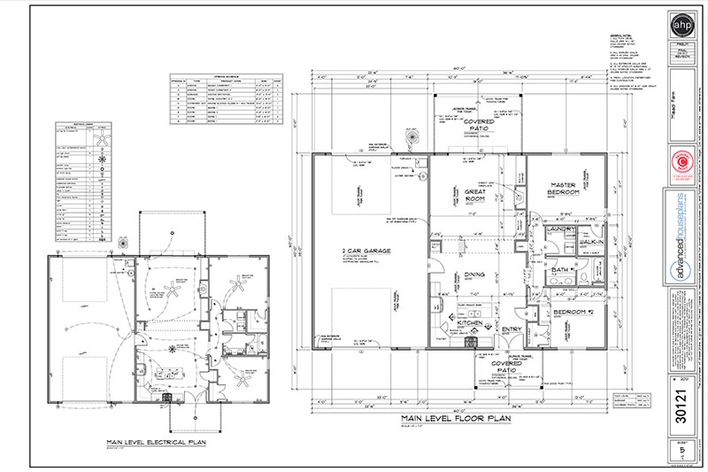 Floor Plans and Electrical