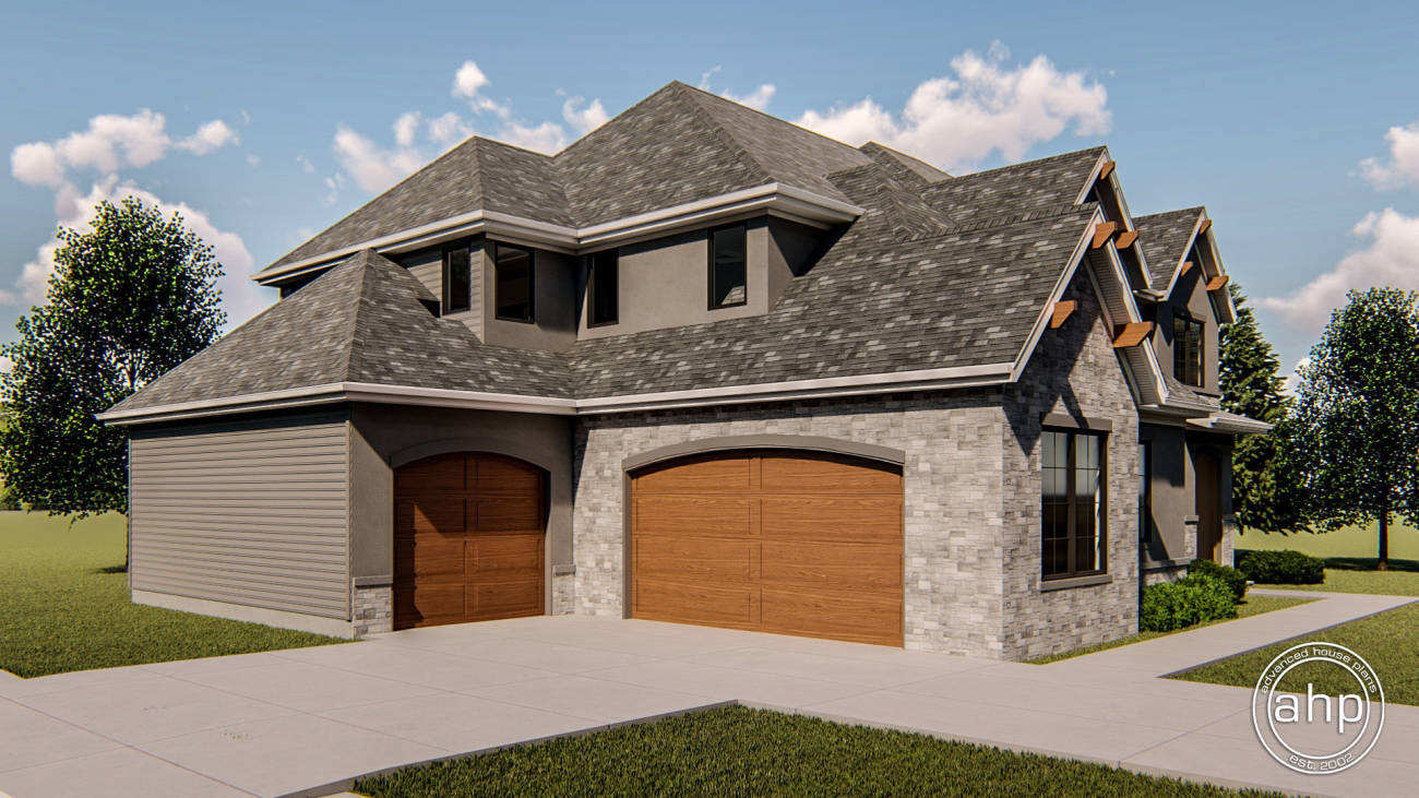 2 Story Traditional House Plan | Youngtown