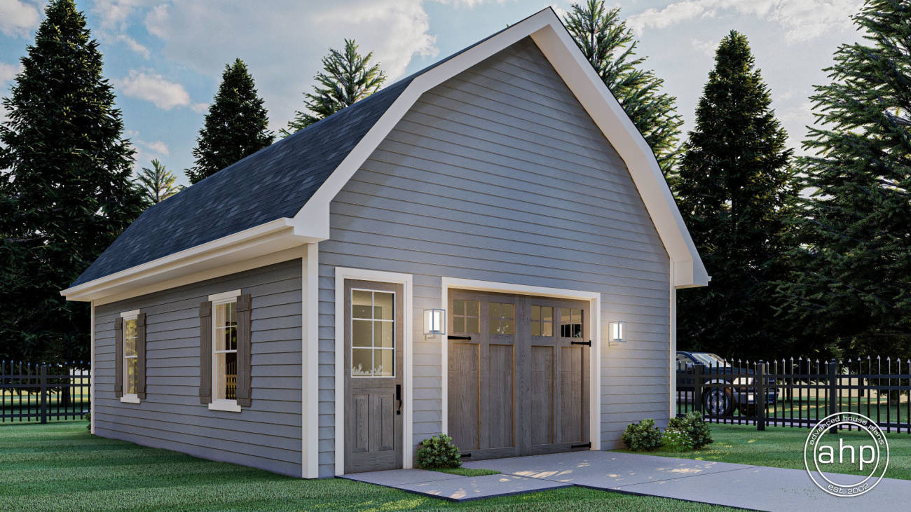 Farmhouse Style Garage Plan | Madison