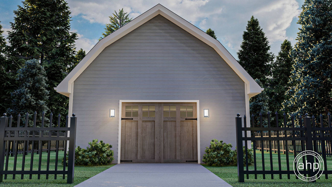 Farmhouse Style Garage Plan | Madison