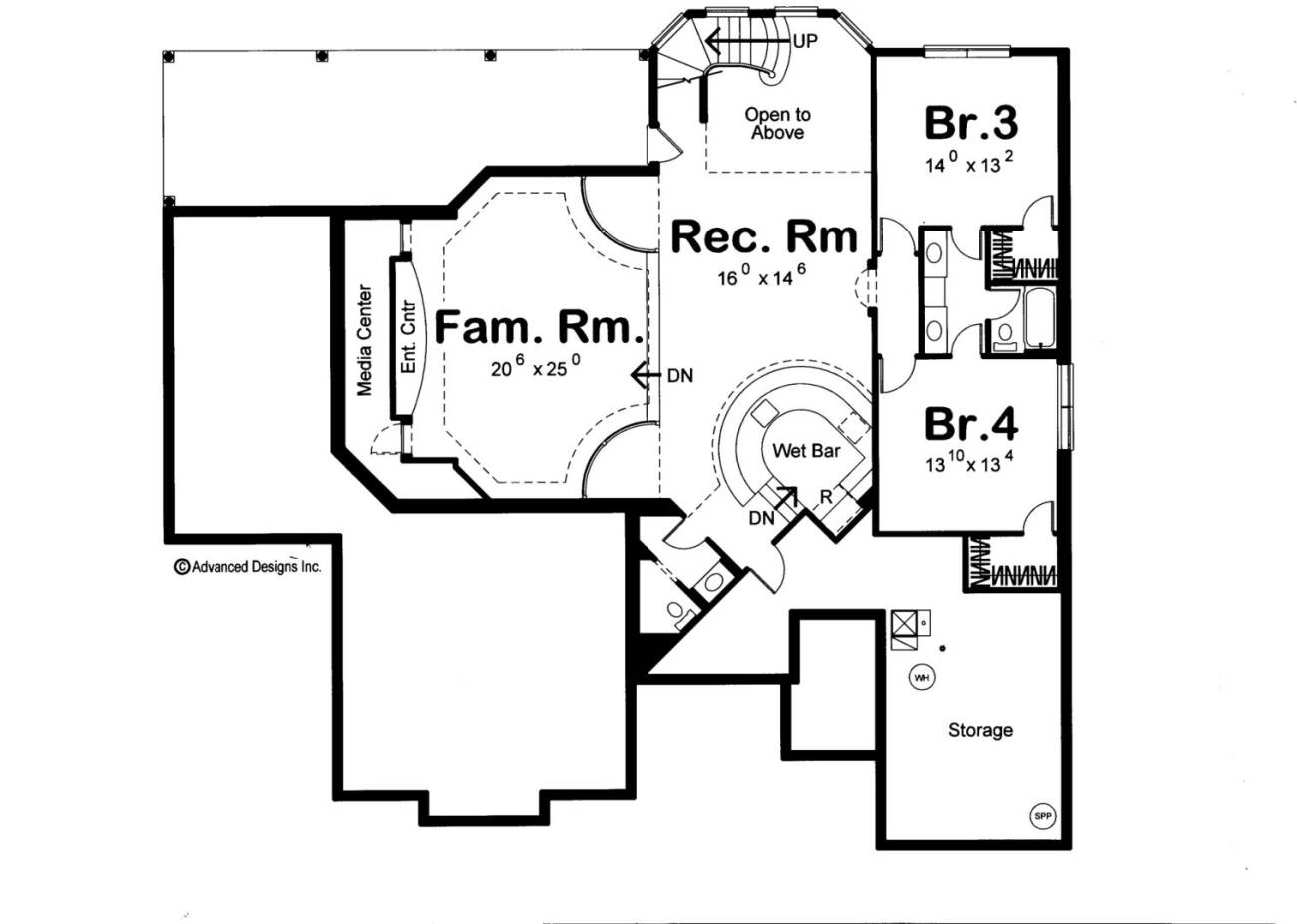 1 Story Mediterranean House Plan | Berkeley