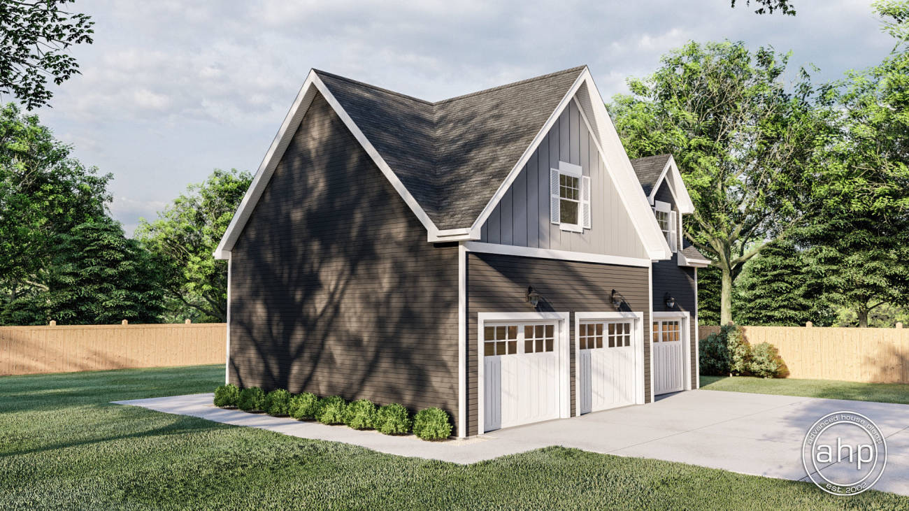 Craftsman Style Garage Plan | Tomczak