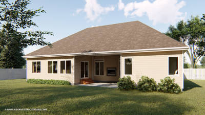 1 Story Cottage House Plan | Matthews