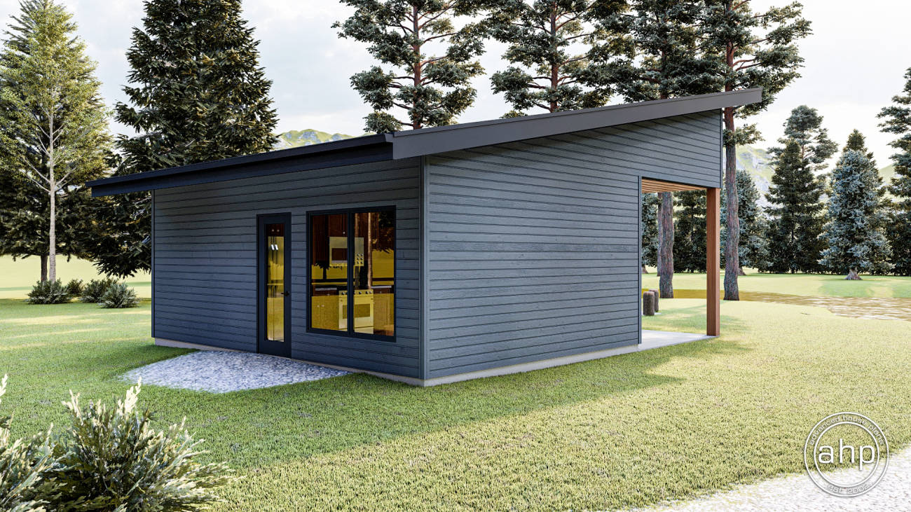 Modern Style Cabin Plan | Bluestone