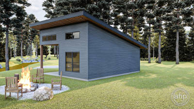 Modern Style Cabin Plan | Bluestone