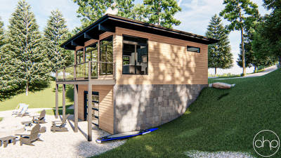 Modern Style Cabin Plan | Rutledge