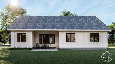 1 Story Modern Farmhouse Plan | Meadow Grove