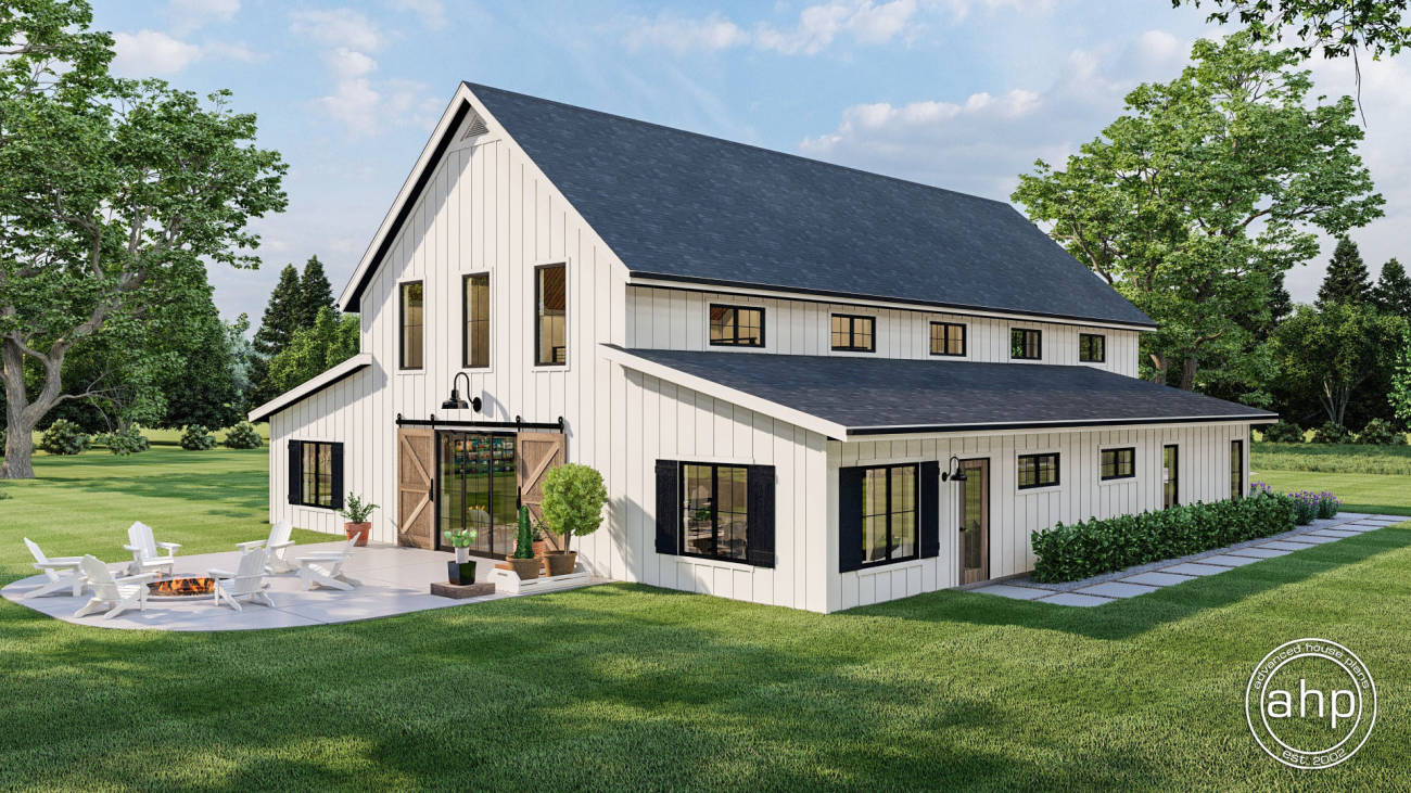 Barndominium Style Ranch Plan | Wakefield