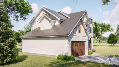 2 Story Modern Farmhouse Plan | Walnut Grove