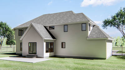 2 Story Modern Farmhouse House Plan | Wellington