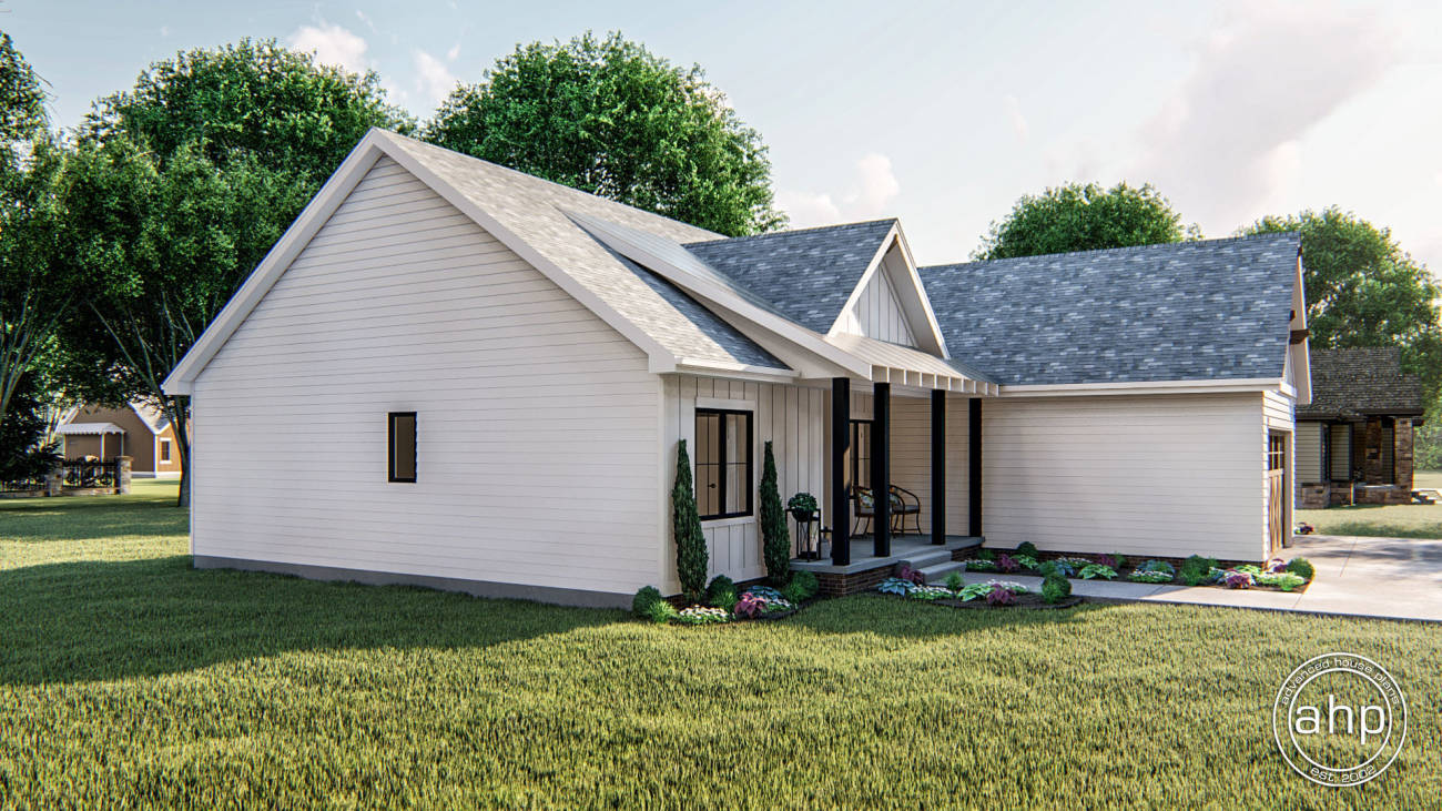 1 Story Modern Farmhouse Plan | Meadow View