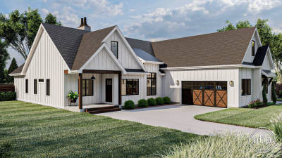 1 Story Modern Farmhouse Style Plan | Knoxville