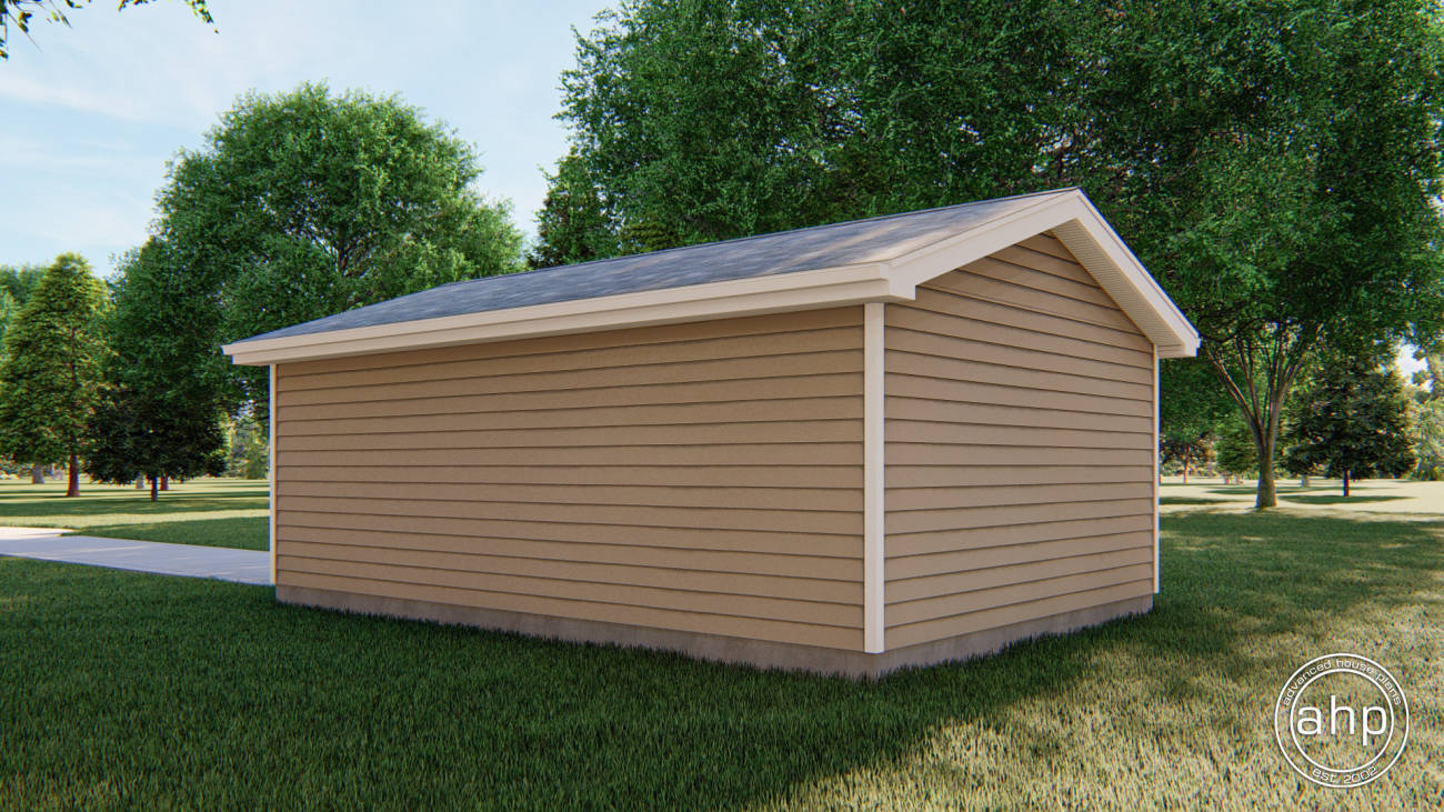 Traditional Garage Plan | Emery