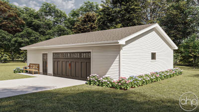 Traditional Style Garage Plan | Baldwin