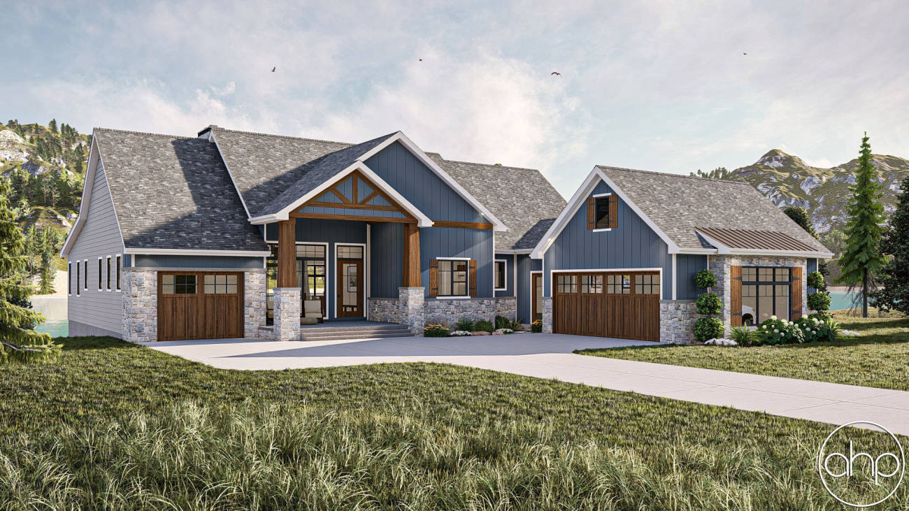 Beach-Lake Style House Plan | Loren Hills